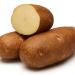 halved potato
