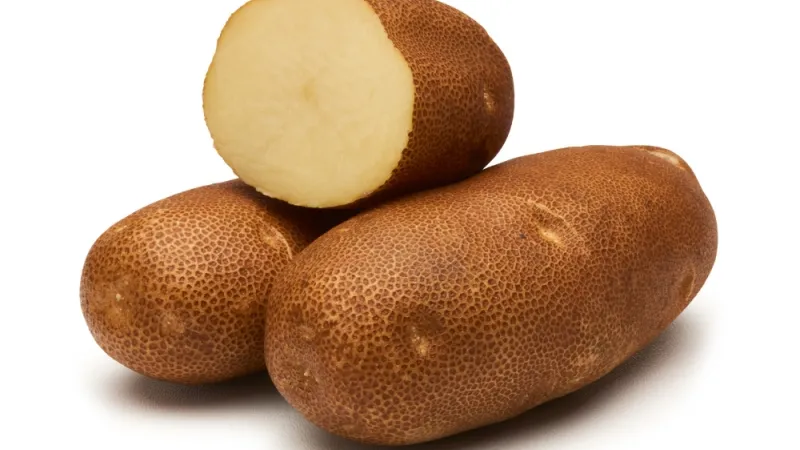 halved potato